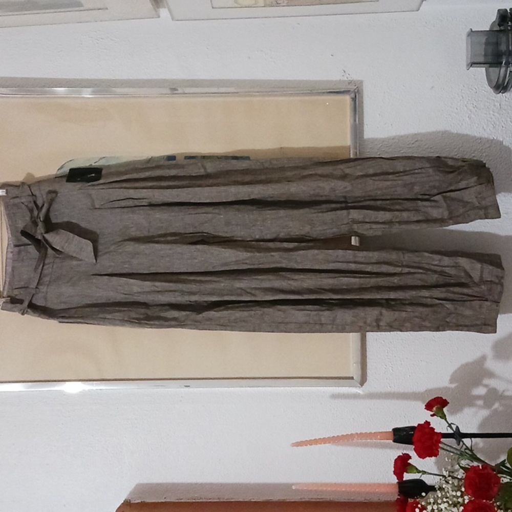 NWT L.A.M.B.Gven Stefani Toffee Combo Pants Size 4 - Picture 3 of 12